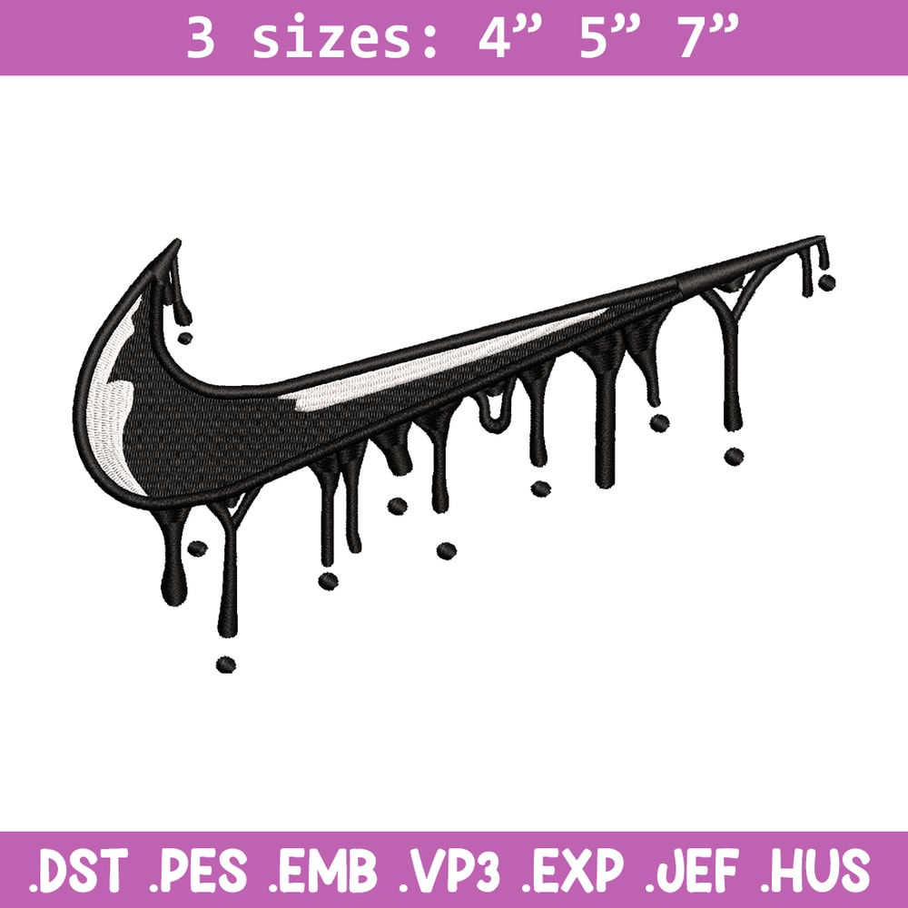 Nike Pintura embroidery design, logo embroidery, Nike design, Embroidery file, logo shirt, Instant download.jpg