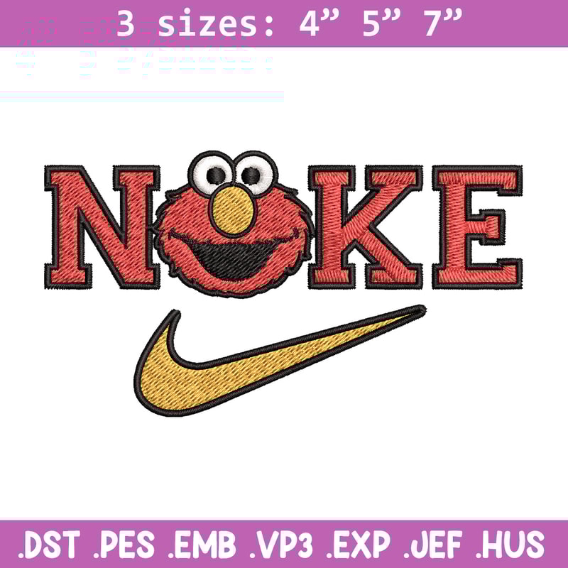 Nike red cartoon Embroidery Design, Nike Embroidery, Brand Embroidery, Embroidery File, Logo shirt, Digital download..jpg