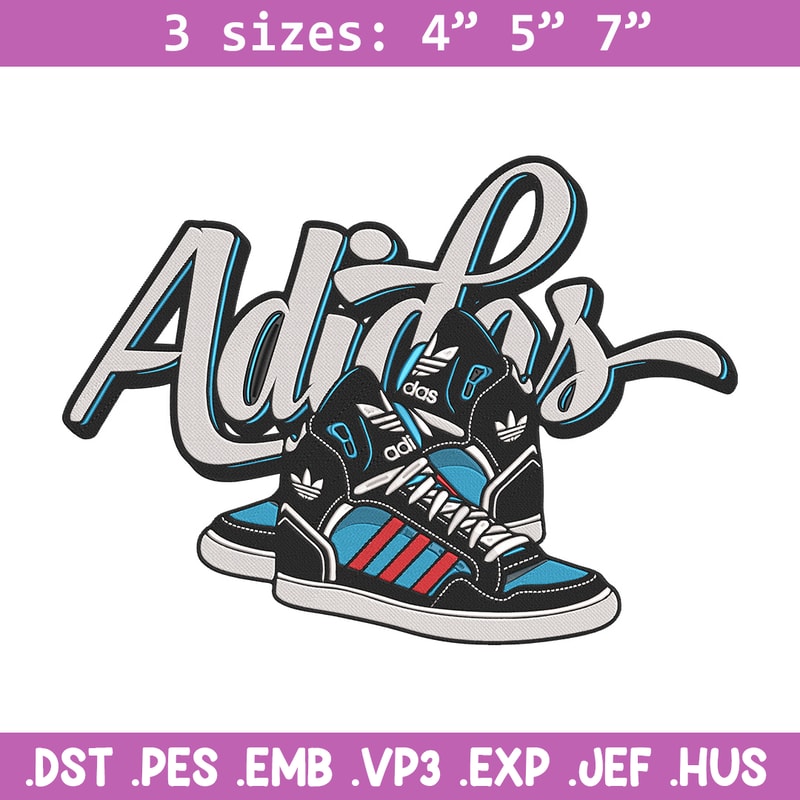 Adidas logo Embroidery Design, Rugrats Embroidery, Embroidery File, Anime Embroidery, Adidas shirt, Digital download.jpg