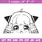 Anya cute Embroidery Design, Spy x family Embroidery, Embroidery File, Anime Embroidery, Anime shirt, Digital download.jpg