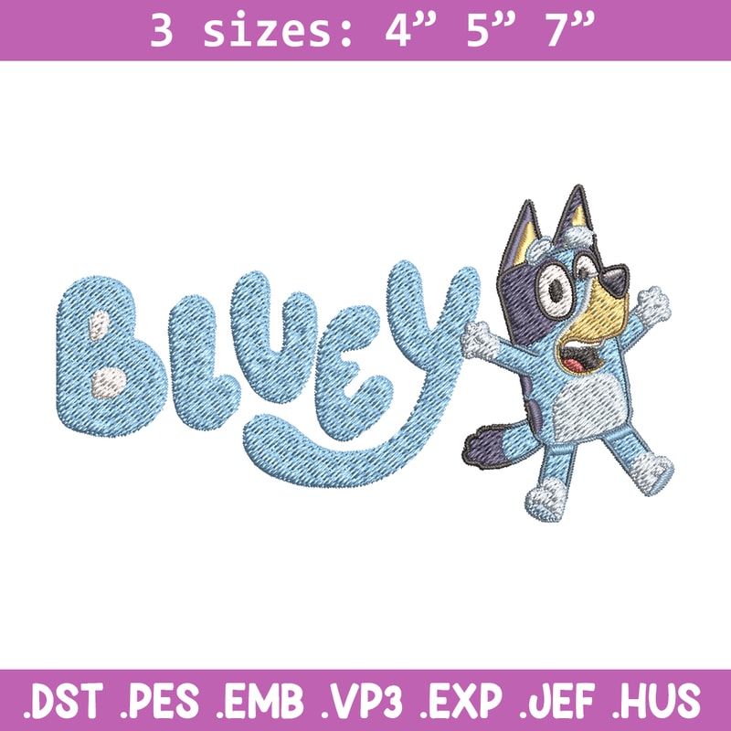 Bluey cartoon Embroidery, Bluey Cartoon Embroidery, cartoon Embroidery, Embroidery File, cartoon shirt, digital download.jpg