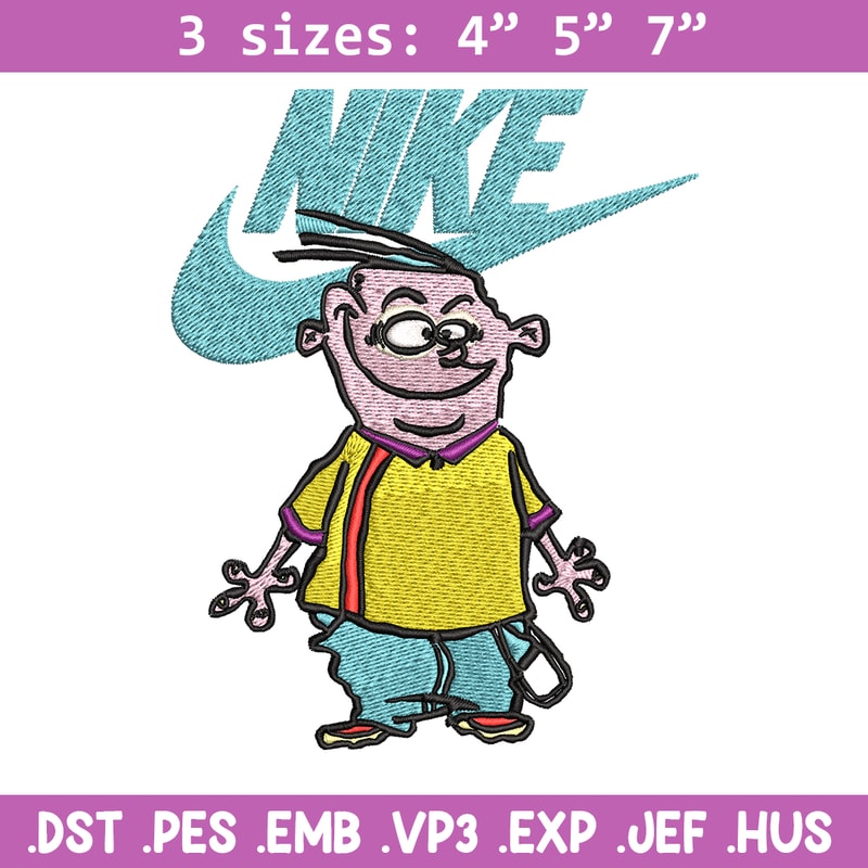 Cartoon swoosh Nike Embroidery design, Cartoon swoosh Nike Embroidery, Nike design, Embroidery file, Instant download..jpg