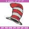 Cat In The Hat Embroidery Design, Dr seuss Embroidery, Embroidery File, Embroidery design, Digital download..jpg