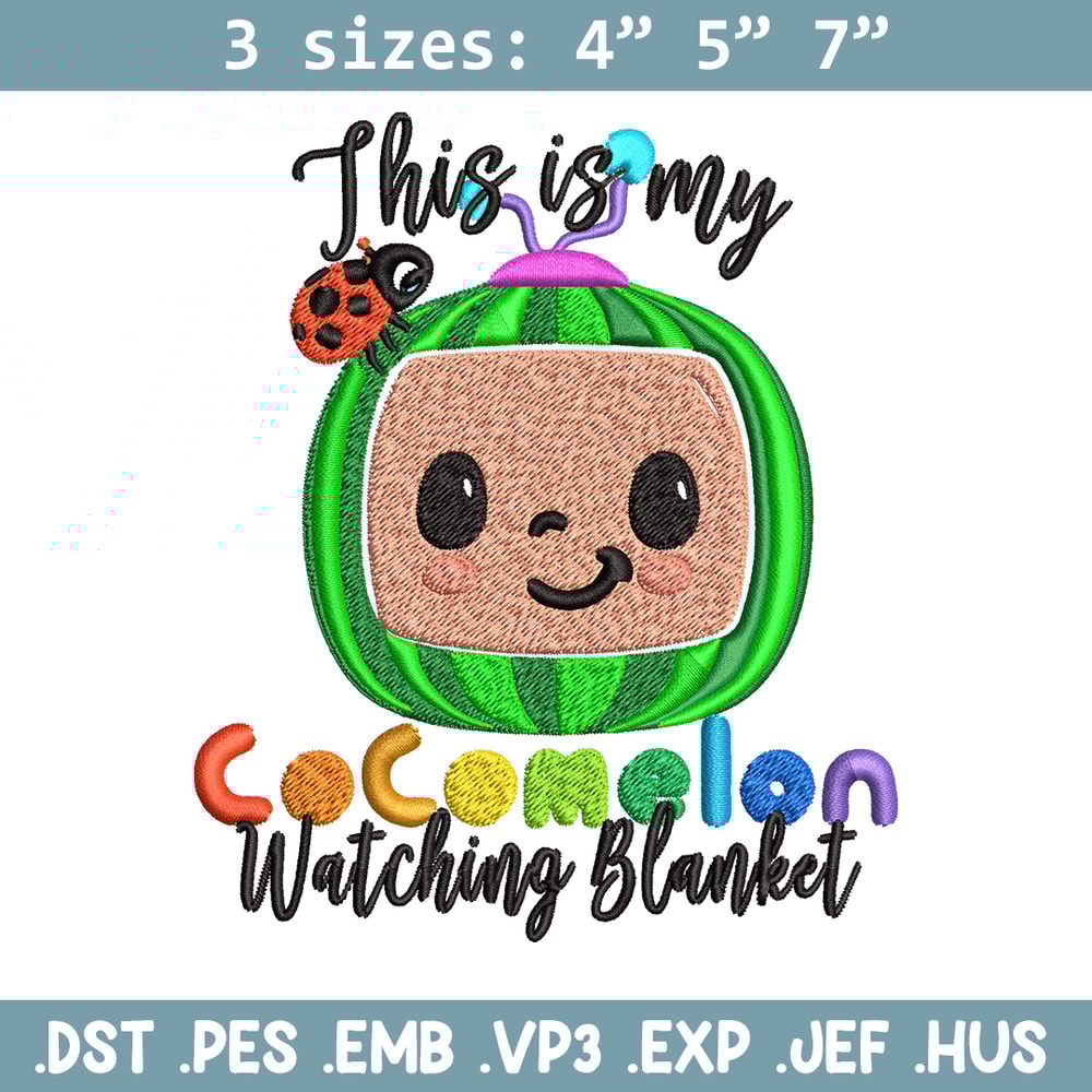 Cocomelon Logo Embroidery design, Cocomelon Embroidery, logo design, Embroidery File, logo shirt, Digital download..jpg