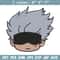 Gojo chibi Embroidery Design, Jujutsu Embroidery, Embroidery File, Anime Embroidery, Anime shirt, Digital download.jpg