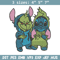 Grinch and Stitch Embroidery design, Grinch and Stitch Embroidery, cartoon design, logo shirt, Digital download..jpg