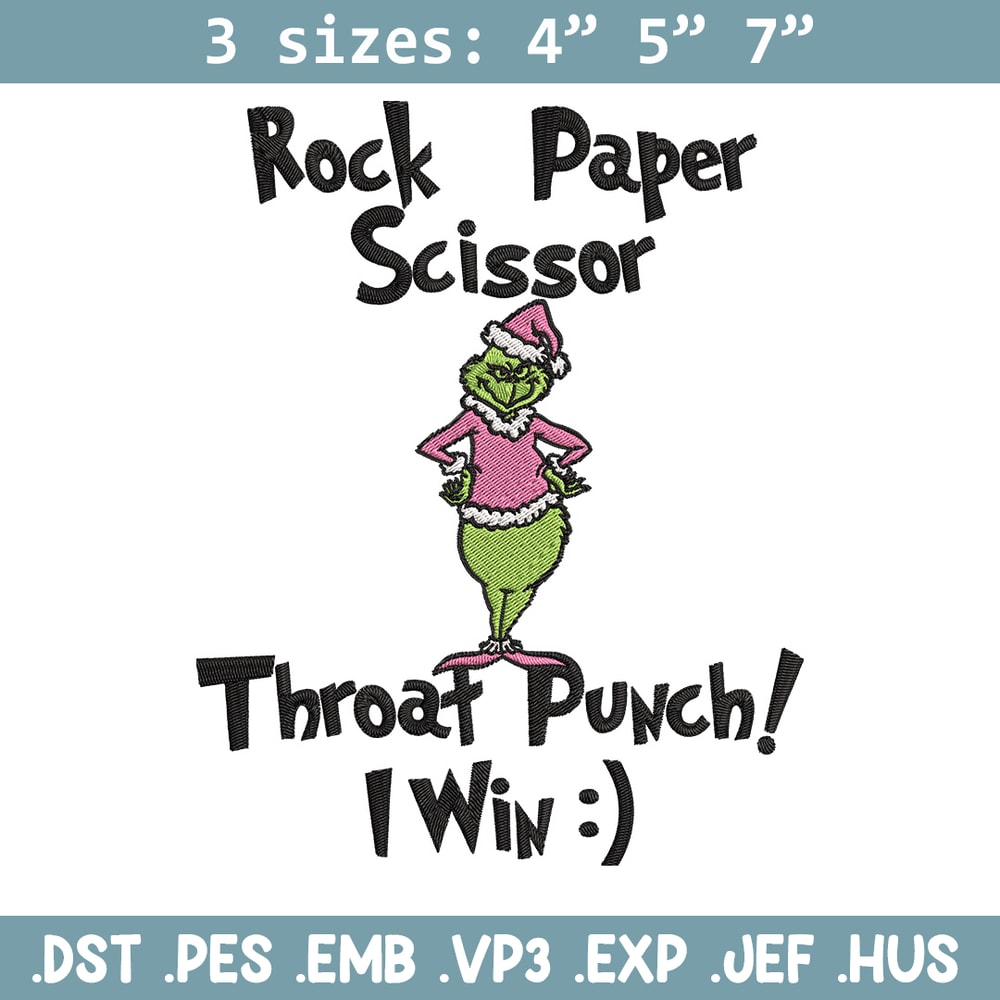 Grinch Embroidery Design, Grinch Embroidery, Embroidery File, Chrismas Embroidery, Anime shirt, Digital download.jpg