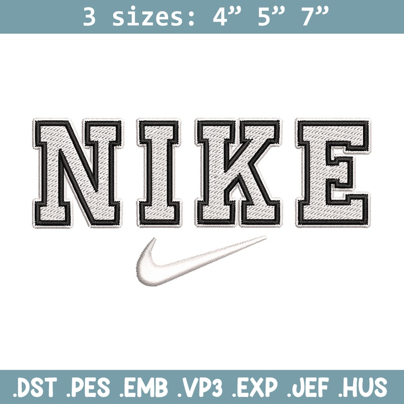 Nike black white embroidery design, Nike embroidery, Nike design,Embroidery file,Embroidery shirt,Digital download.jpg