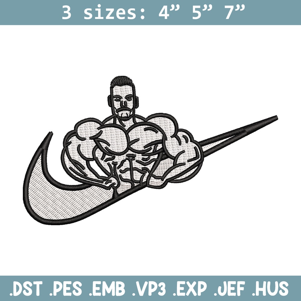 Nike chris embroidery design, Chris Bumstead embroidery, Nike design, Embroidery shirt, Embroidery file,Digital download.jpg