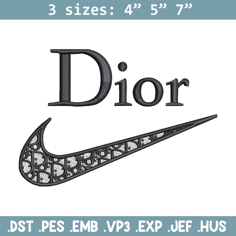 Nike dior embroidery design, Dior embroidery, Emb design, Embroidery shirt, Embroidery file, Digital download.jpg