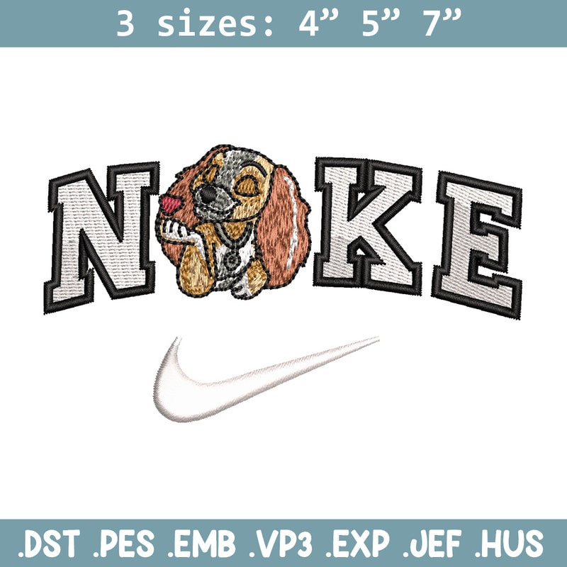 Nike dog embroidery design, Dog embroidery, Nike design, Embroidery shirt, Embroidery file, Digital download.jpg