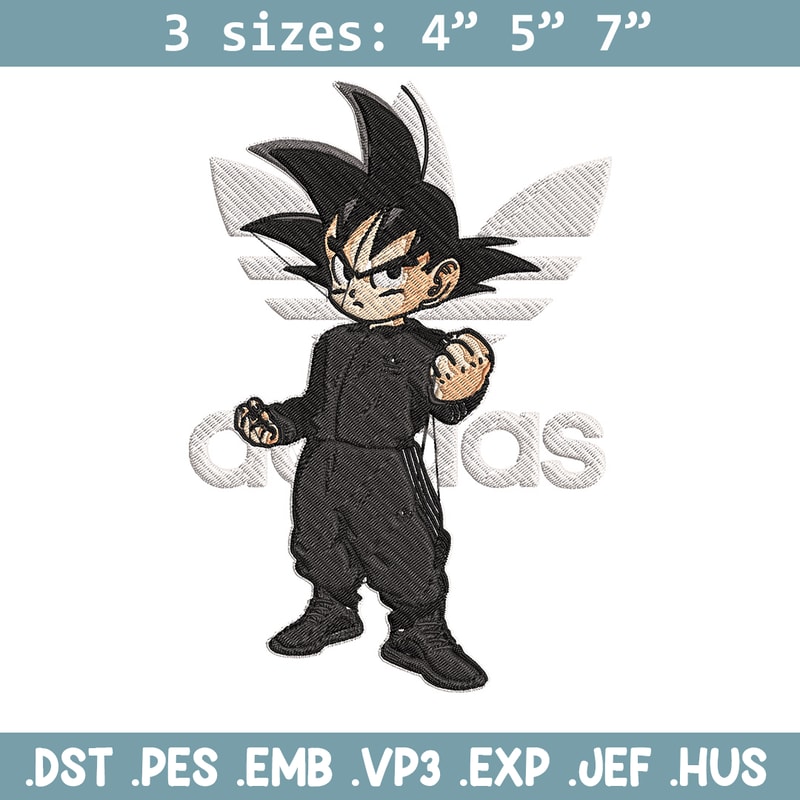 Nike kid goku Embroidery Design, Dragonball Embroidery, Nike Embroidery, Embroidery File, Logo shirt, Digital download.jpg