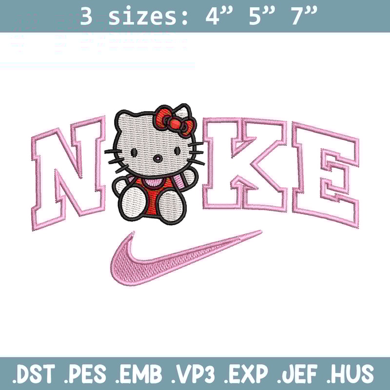 Nike kitty embroidery design, Kitty embroidery, Nike design, Embroidery shirt, Embroidery file, Digital download.jpg