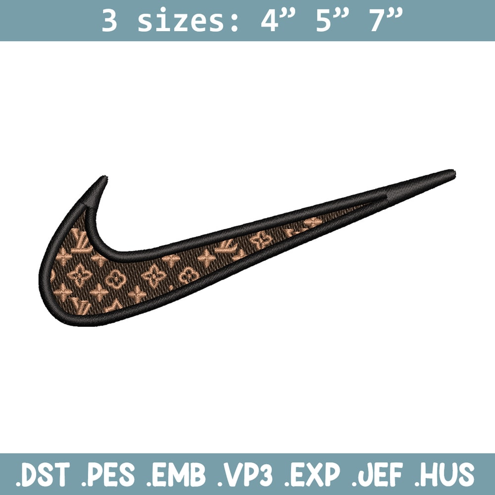 Nike lv logo embroidery design, Lv embroidery, Nike design, Embroidery shirt, Embroidery file, Digital download.jpg