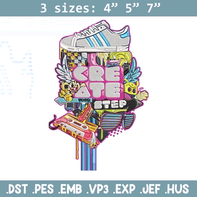 Adidas art Embroidery Design, Adidas Embroidery, Embroidery File, Anime Embroidery, Anime shirt, Digital download..jpg