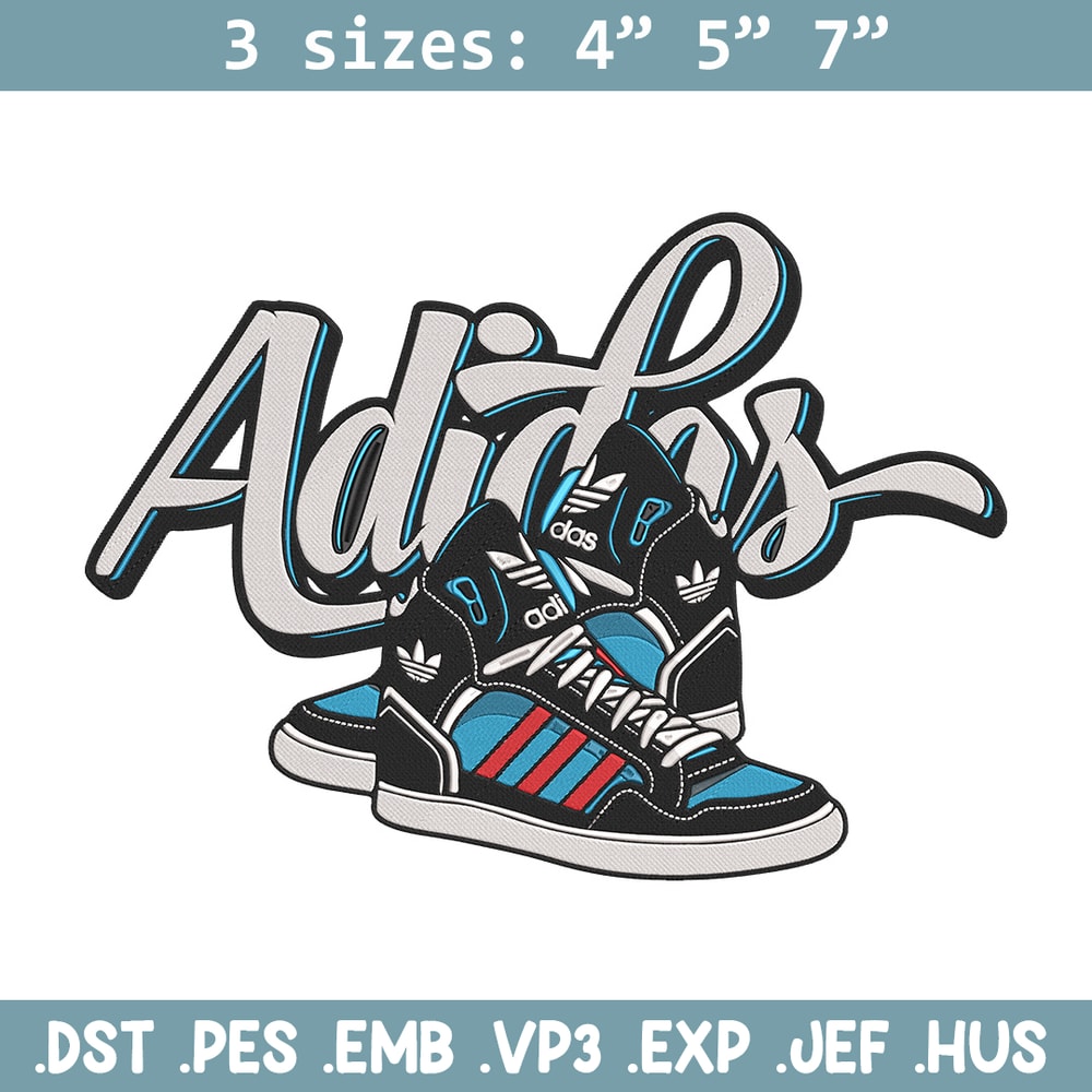Adidas logo Embroidery Design, Rugrats Embroidery, Embroidery File, Anime Embroidery, Adidas shirt, Digital download.jpg
