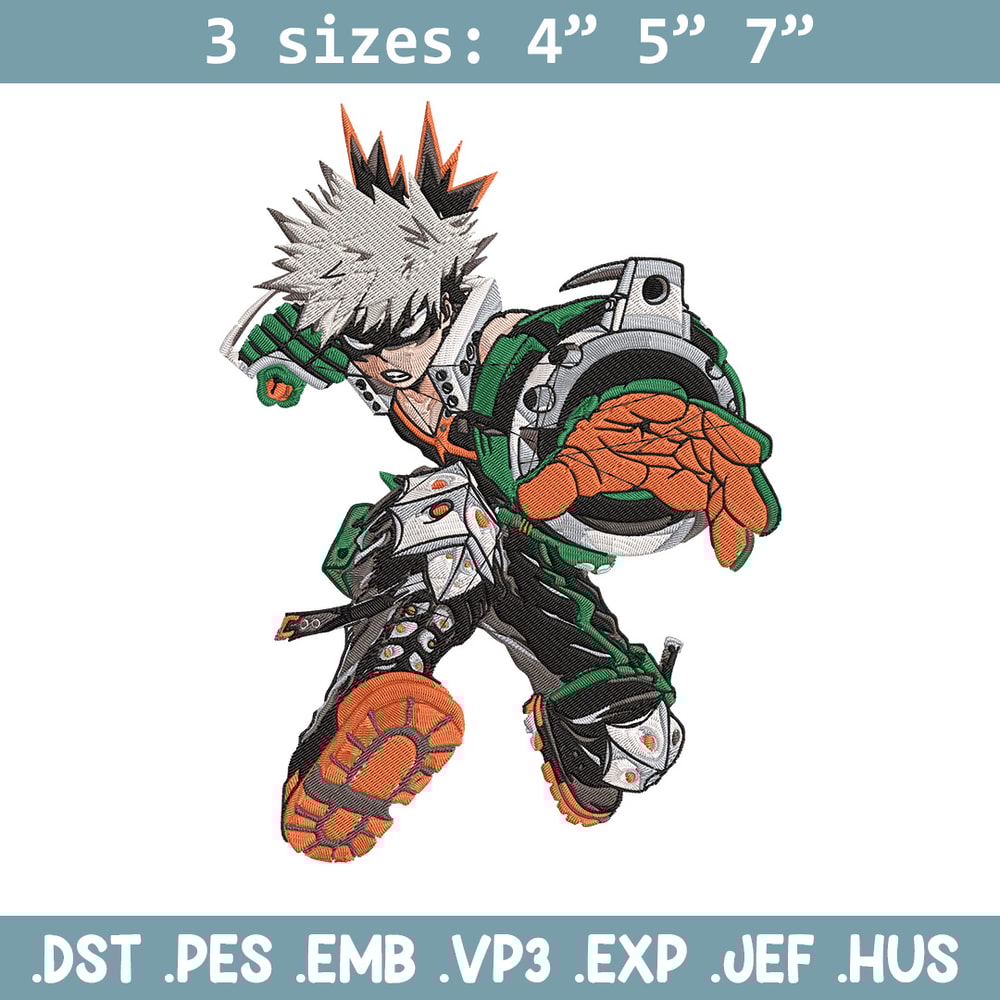 Bakugo Katsuki Embroidery Design, Aot Embroidery, Embroidery File, Anime Embroidery,Anime shirt, Digital download.jpg