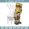 Bart simpson lv Embroidery Design, Lv Embroidery, Embroidery File, Simpson Embroidery, Logo shirt, Digital download.jpg