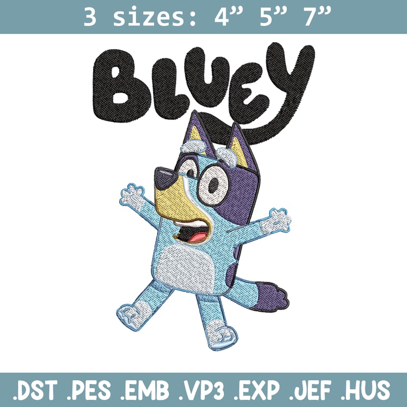 Bluey Embroidery, Bluey Cartoon Embroidery, cartoon Embroidery, cartoon shirt, Embroidery File, digital download..jpg