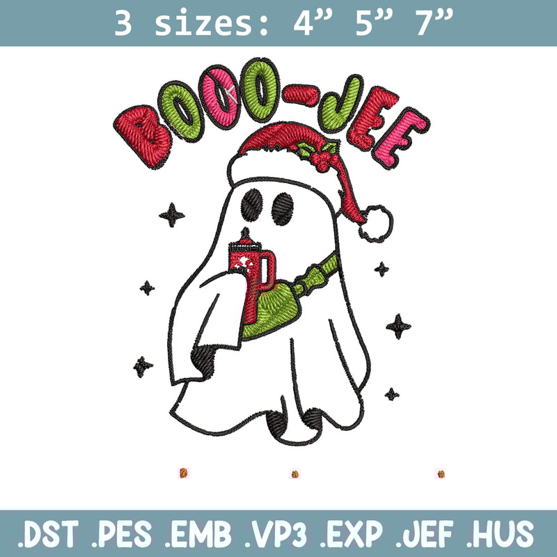 Boo jee chrismas Embroidery Design, Chrismas Embroidery, Embroidery File, Anime Embroidery, Anime shirt,Digital download.jpg