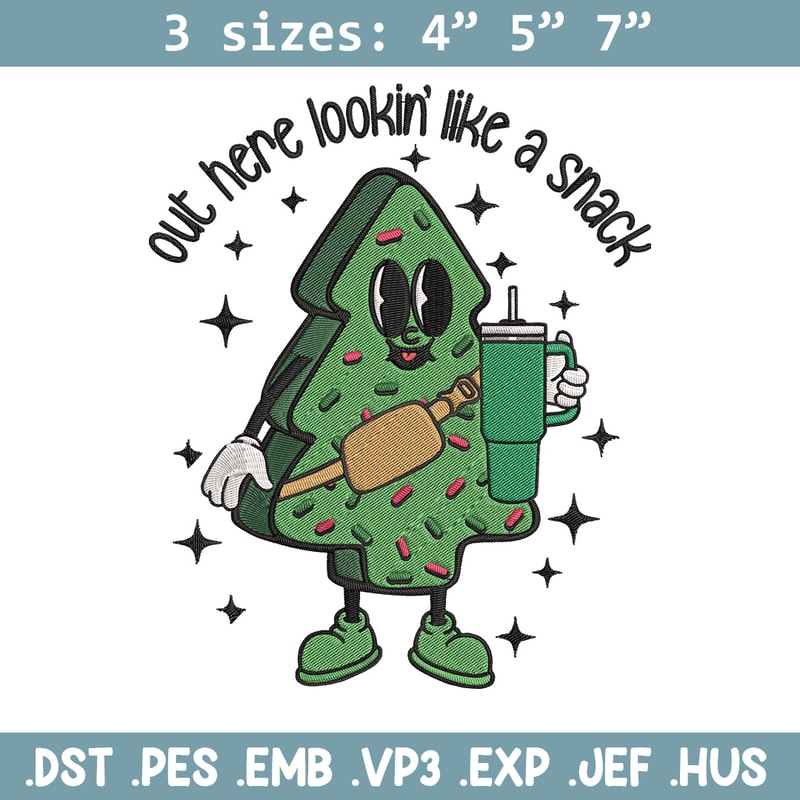 Chrismas trees Embroidery Design, Tree Embroidery, Embroidery File, Chrismas Embroidery, Anime shirt, Digital download..jpg