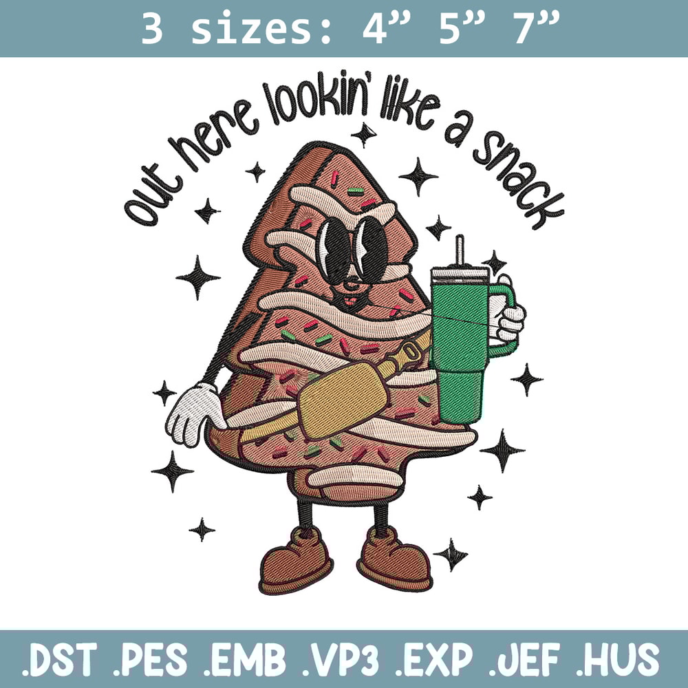 Chrismas trees Embroidery Design, Tree Embroidery, Embroidery File, Chrismas Embroidery, Anime shirt, Digital download.jpg