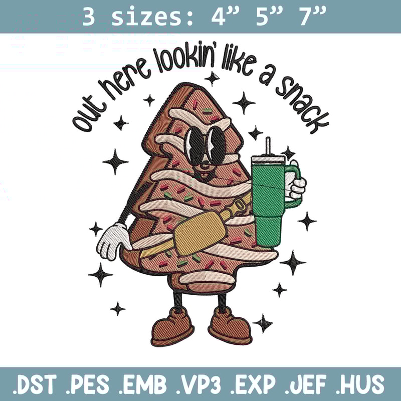 Chrismas trees Embroidery Design, Tree Embroidery, Embroidery File, Chrismas Embroidery, Anime shirt, Digital download.jpg