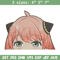 Anya Peek Embroidery Design, Spy x family Embroidery, Embroidery File, Anime Embroidery, Anime shirt, Digital download.jpg