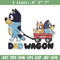 Dad wegon bluey Embroidery, Bluey cartoon Embroidery, Embroidery File, cartoon design, cartoon shirt, Digital download..jpg