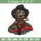 Freddy Krueger Embroidery design, Freddy horror Embroidery, horror design, Embroidery File, Digital download..jpg