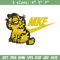 Garfield Nike Embroidery design, cartoon Embroidery, Nike design, Embroidery file, cartoon shirt, Instant download..jpg