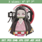 Kamado nezuko Embroidery Design, Demon slayer Embroidery, Embroidery File, Anime Embroidery, Digital download.jpg