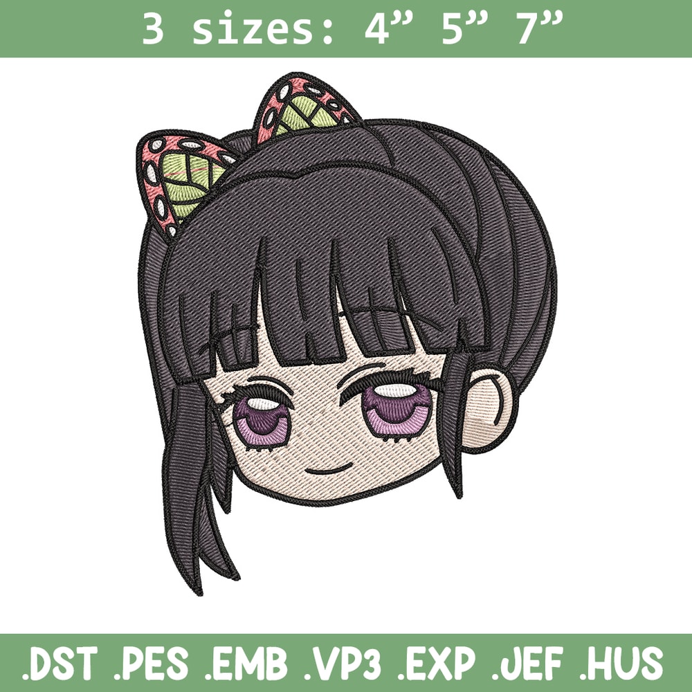 Kanao sticker Embroidery Design, Demon slayer Embroidery, Embroidery File, Anime Embroidery, Digital download.jpg