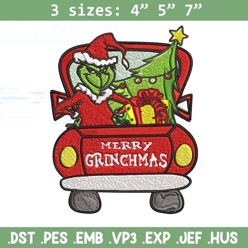Merry Grinchmas Embroidery design, Merry Grinchmas Embroidery, cartoon design, logo shirt, Digital download..jpg