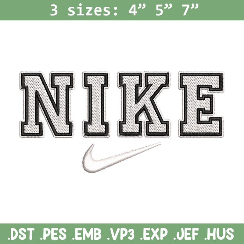 Nike black white embroidery design, Nike embroidery, Nike design,Embroidery file,Embroidery shirt,Digital download.jpg