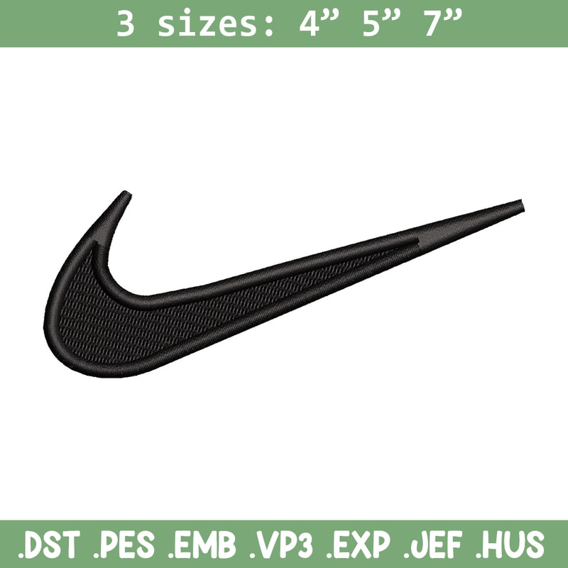 Nike design embroidery design, Nike embroidery, Nike design, Embroidery shirt, Embroidery file, Digital download.jpg
