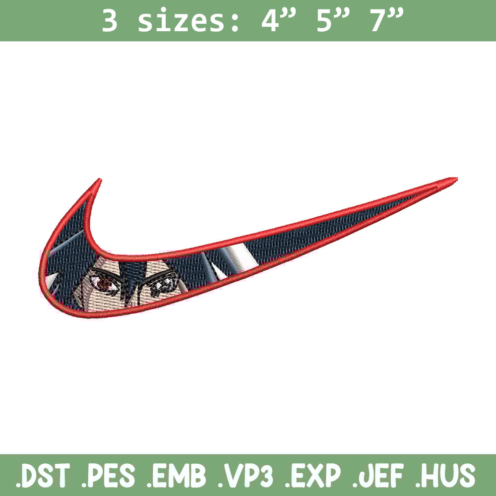 Nike sasuke eyes embroidery design, Naruto embroidery, Nike design, Embroidery shirt, Embroidery file, Digital download.jpg