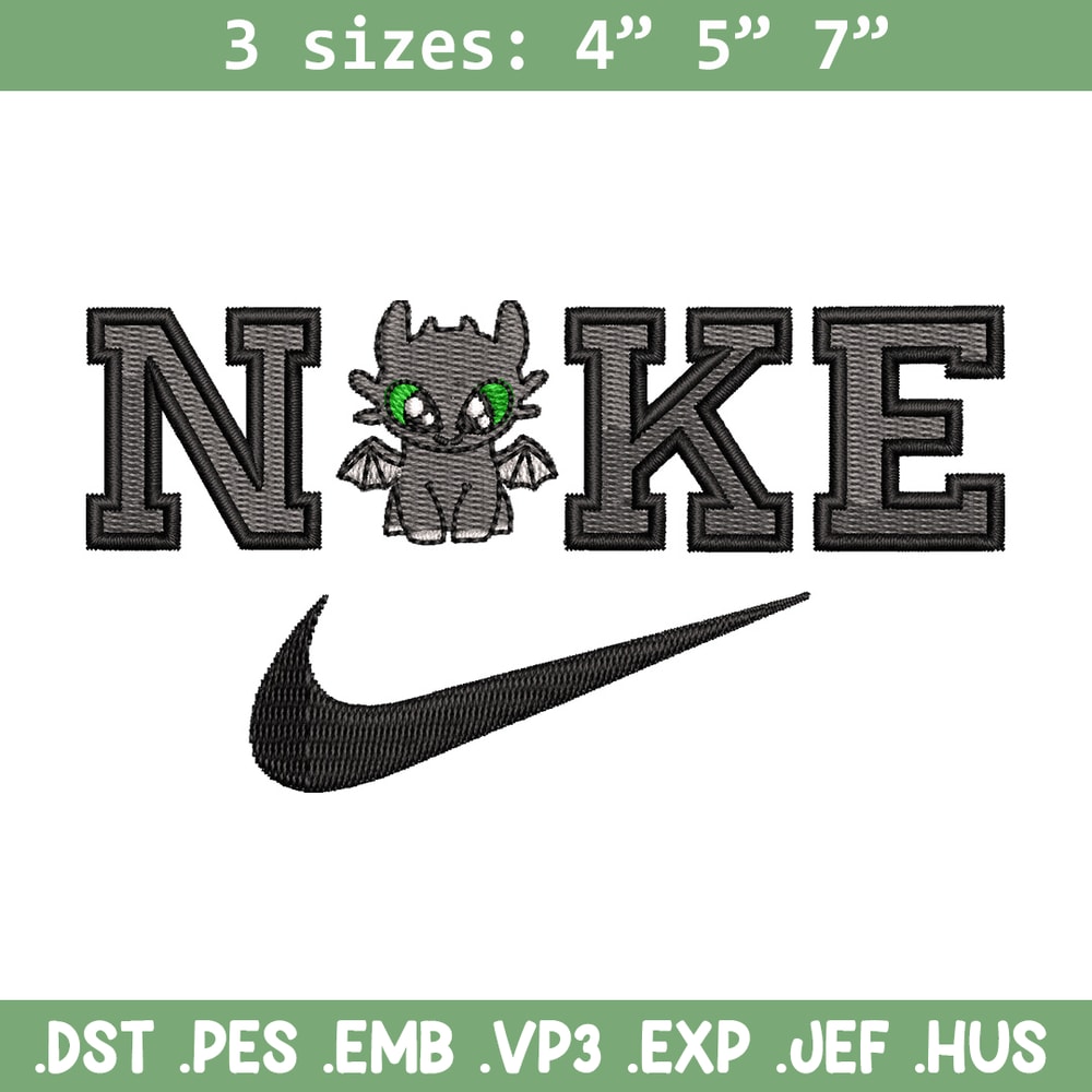 Nike x dragon embroidery design, Dragon embroidery, Nike design, Embroidery shirt, Embroidery file, Digital download.jpg