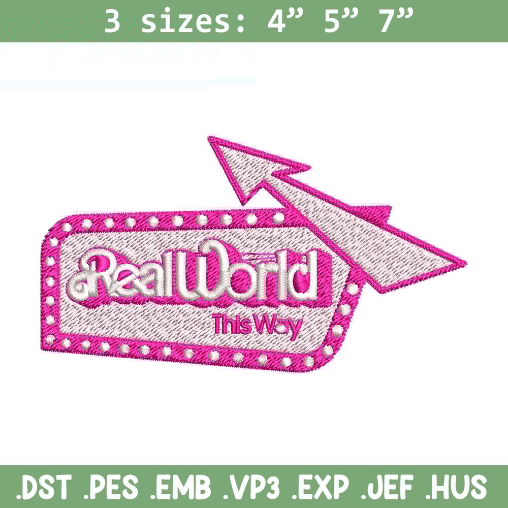 Realworld this way Embroidery design, Logo Embroidery, logo design, Embroidery File, logo shirt, Digital download..jpg