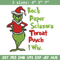 Rock Paper Scissors Throat Punch Grinch Embroidery design, Grinch Christmas Embroidery, Grinch design, Digital download..jpg