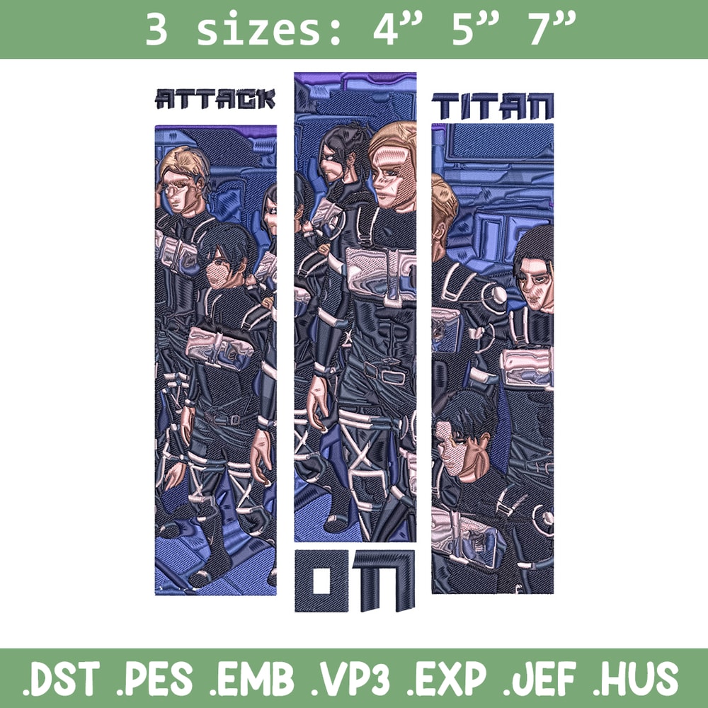 Sentinel Force Embroidery Design, Aot Embroidery, Embroidery File, Anime Embroidery, Anime shirt, Digital download.jpg