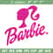Barbie logo and her Embroidery, Barbie logo and her Embroidery, logo design, Embroidery File, Digital download..jpg