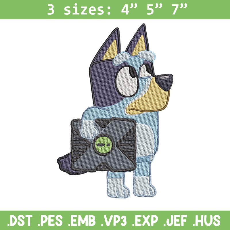 Bluey cartoon Embroidery, Bluey Embroidery, Embroidery File, cartoon design, cartoon shirt, Digital download..jpg