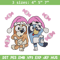 Bluey funny embroidery design, Bluey embroidery, Chrismas design, Embroidery file, Embroidery shirt, Digital download.jpg
