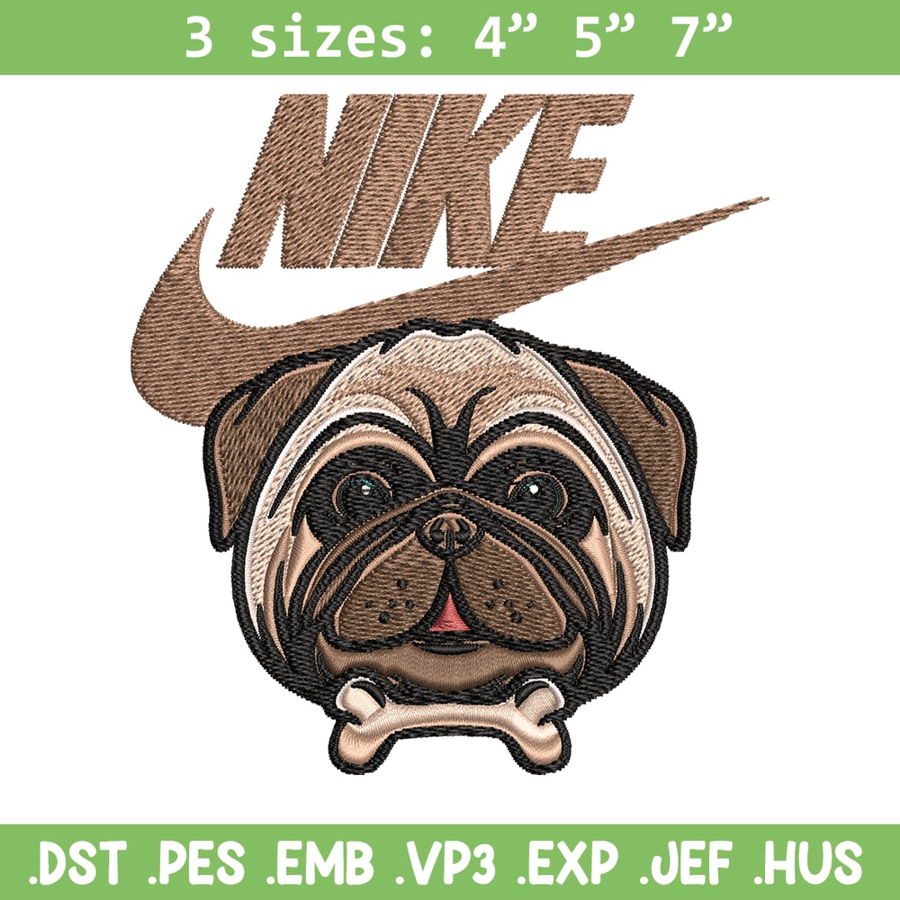 Bulldog Nike Embroidery design, Bulldog logo Embroidery, Nike design, Embroidery file, logo shirt, Instant download..jpg