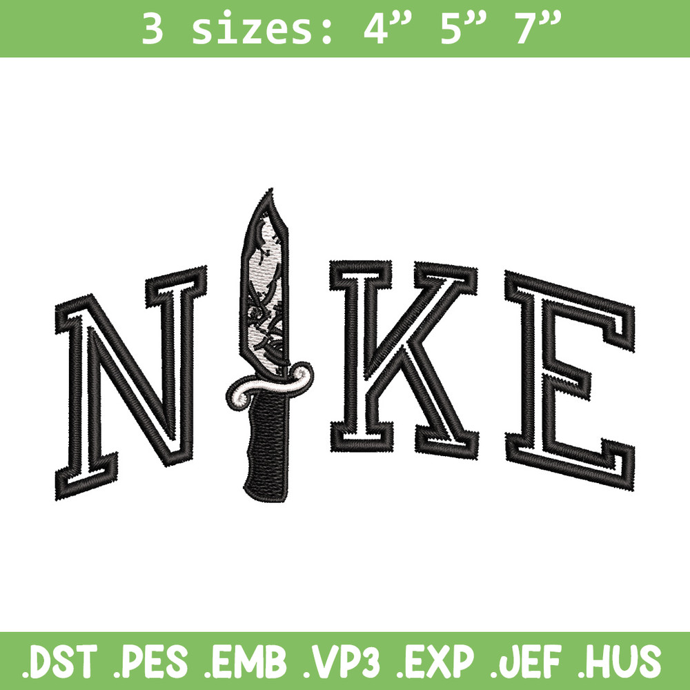 Chucky x nike embroidery design, Horror embroidery, Nike design, Embroidery shirt, Embroidery file, Digital download.jpg