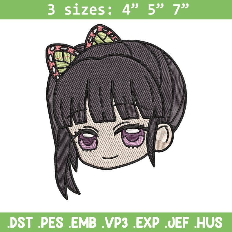 Kanao sticker Embroidery Design, Demon slayer Embroidery, Embroidery File, Anime Embroidery, Digital download.jpg