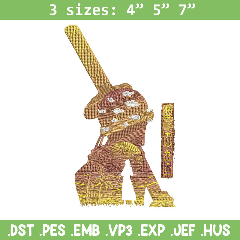 Law poster Embroidery Design, One piece Embroidery, Embroidery File, Anime Embroidery, Anime shirt, Digital download..jpg