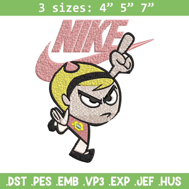 Mandy cartoon Nike Embroidery design, Mandy Embroidery, Nike design, Embroidery file, logo shirt, Instant download..jpg