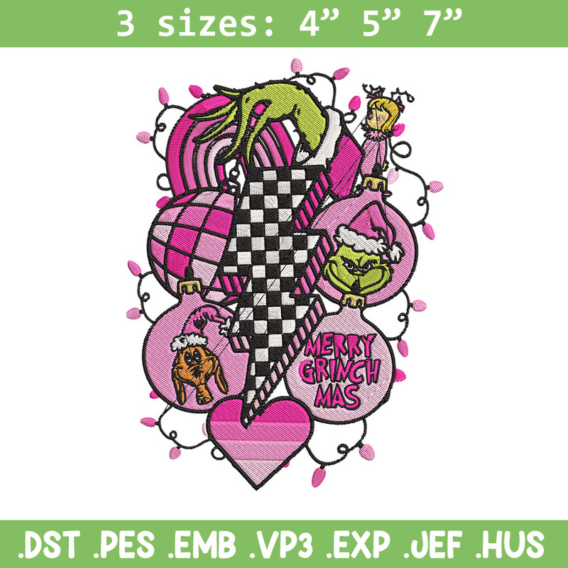 Merry grinchmas Embroidery Design, Grinch Embroidery, Embroidery File, Chrismas Embroidery, Anime shirt,Digital download.jpg